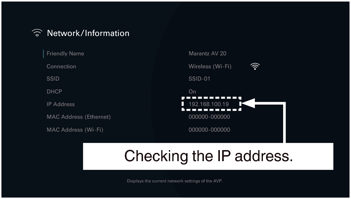 GUI NetworkInfo AV20